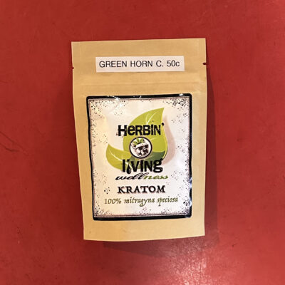 Kratom Green Capsule Horn